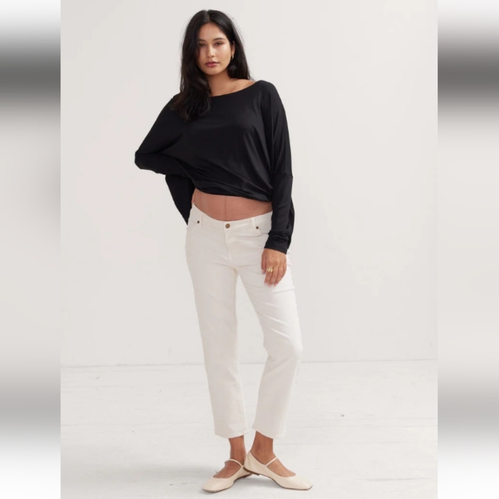 Hatch Straight Leg Maternity Jean